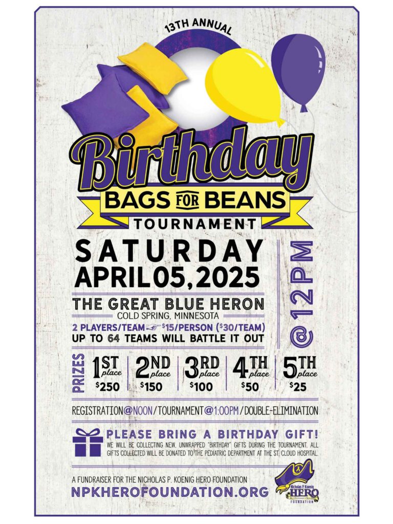 Birthday Bags for Beans 2025 Poster