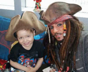 Nicholas P Koenig With Captian Jack Sparrow